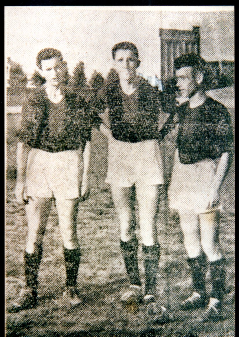 Pordenone calcio 1950-51 Pavan, Tonizzo, Scalon
